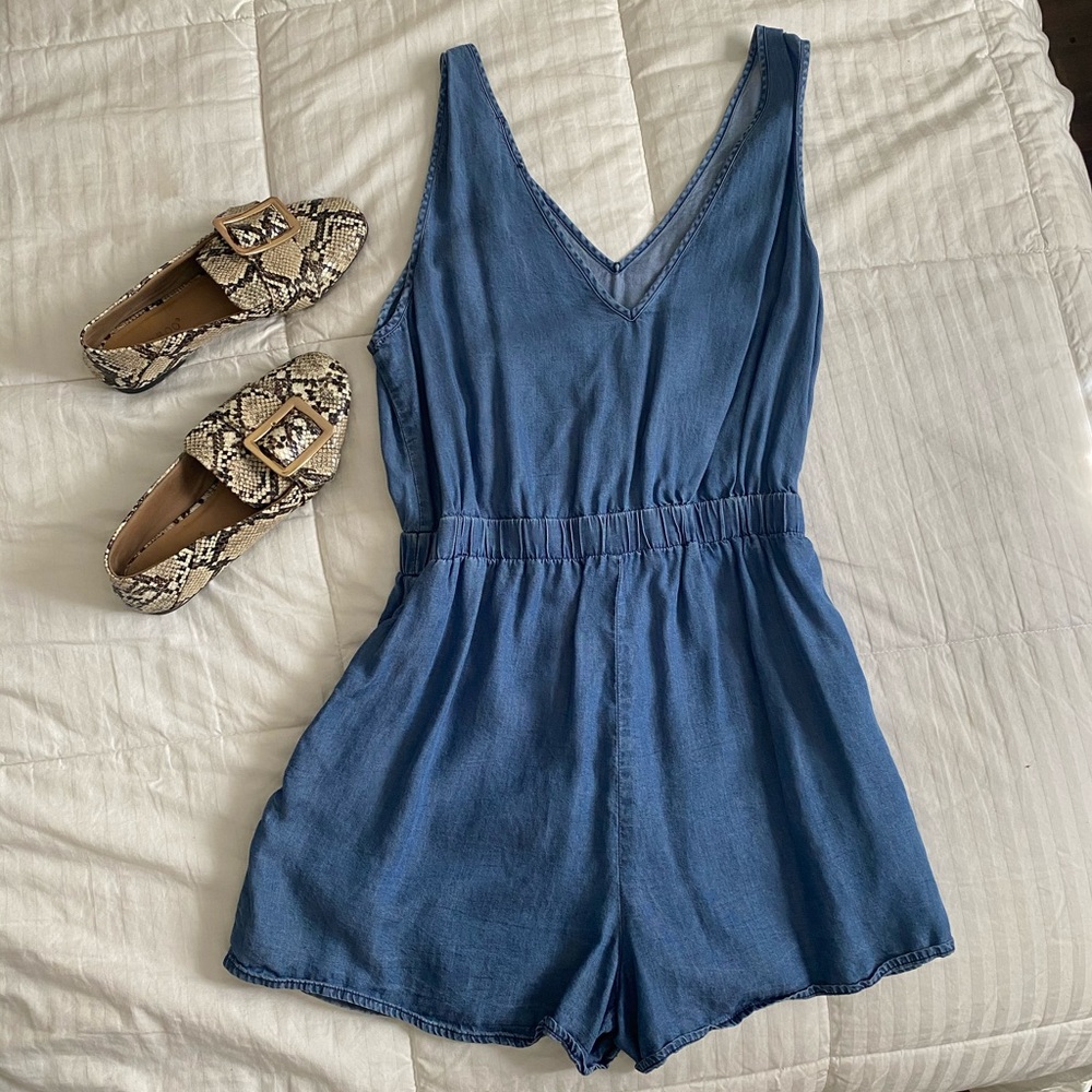 Demin romper